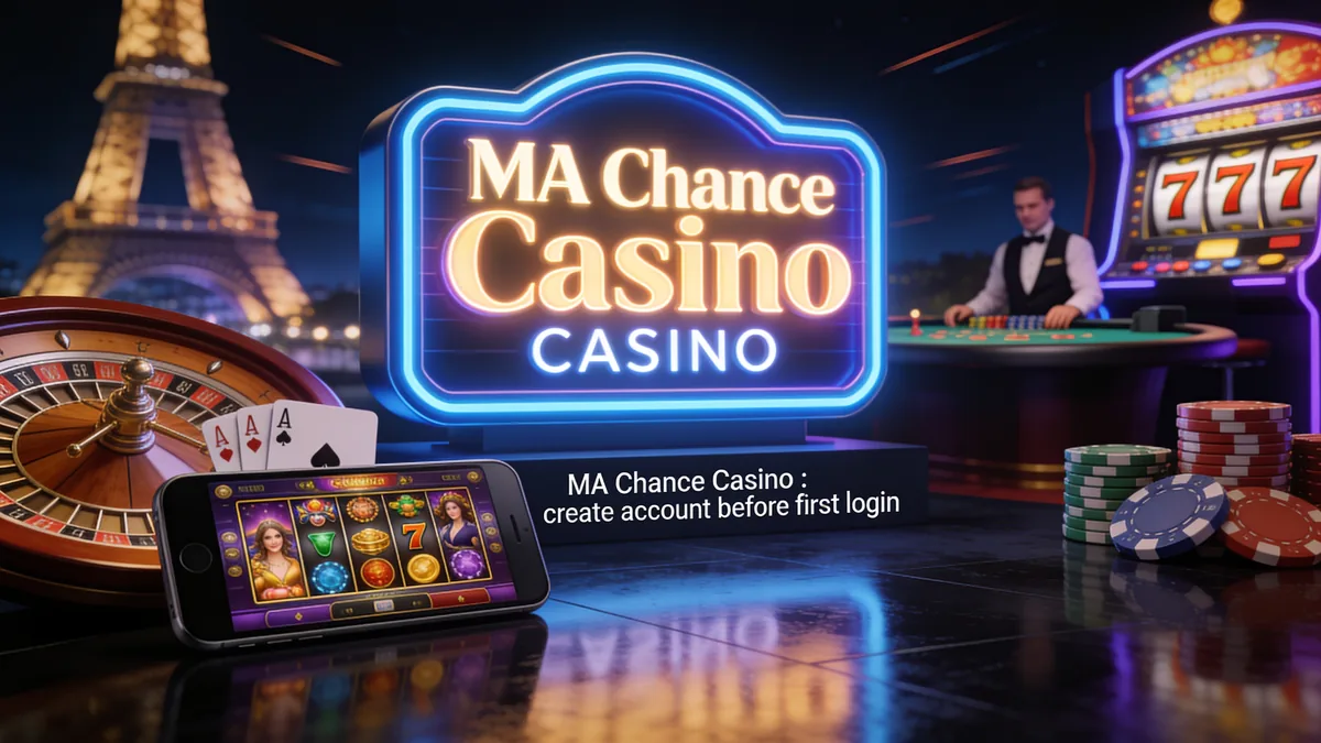 Inscription Ma Chance Casino : créer un compte avant la première connexion pour les joueurs en France